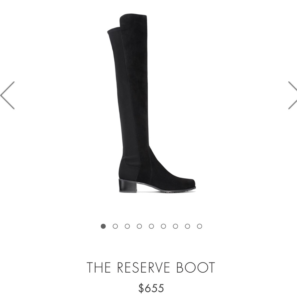 ❌SOLD❌ Stuart Weitzman Reserve OTK Suede Boots 7.5 - Picture 2 of 8